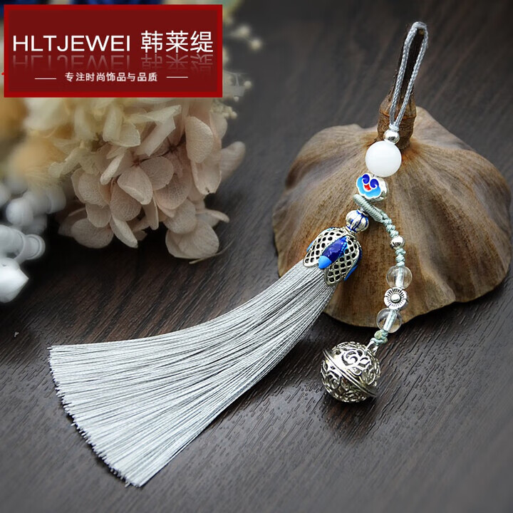 随身古风宫铃流苏挂件包包手机壳挂饰钥匙扣挂绳铃铛