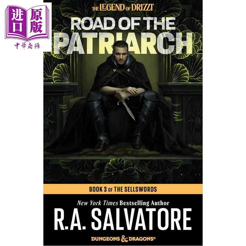 预售 族长之路 龙与地下城 雇佣兵三部曲 第三部 Road of the Patriarch Dungeons DragonsBook 3 英文原版