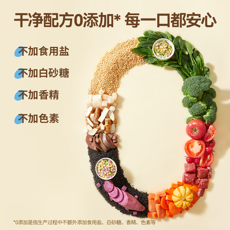 秋田满满【厂家批发价】米饼米粉营养面海苔碎鳕鱼鲜虾小软饼溶豆泡芙馒头 有机婴幼儿多元营养蝴蝶面(鳕鱼南瓜菠菜)160克*6