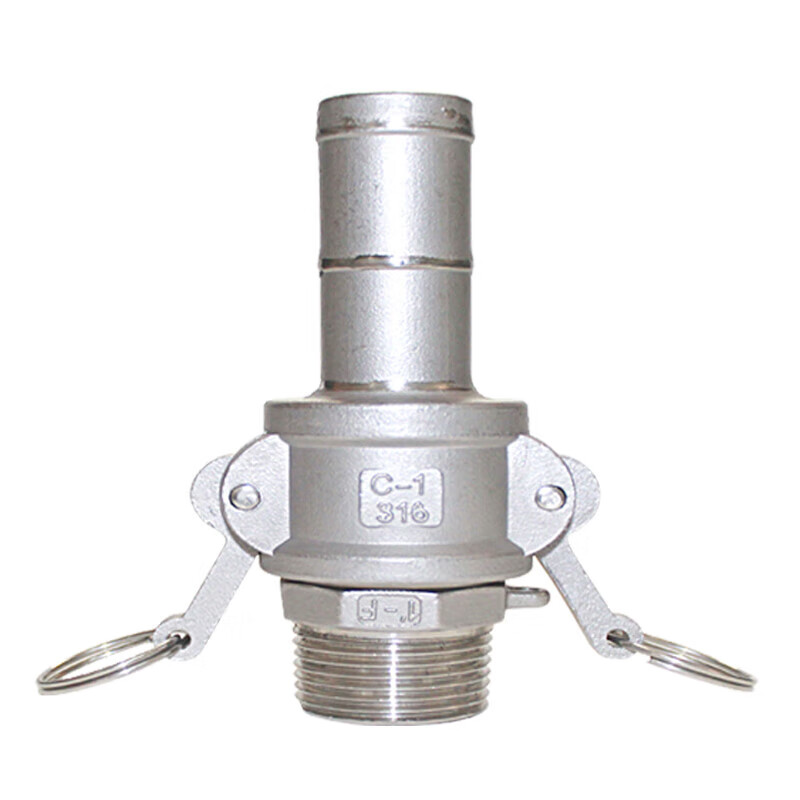 304不锈钢宝塔快速接头f c型公母卡套式快接卡扣外丝水嘴皮管格林