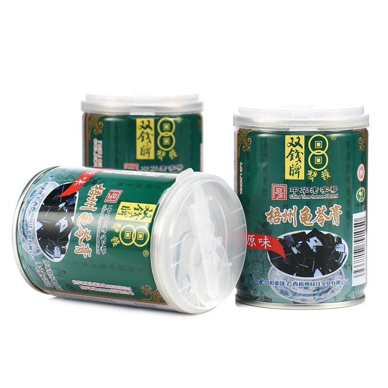 双钱牌龟苓膏中华老字号双钱原味龟苓膏250g12罐