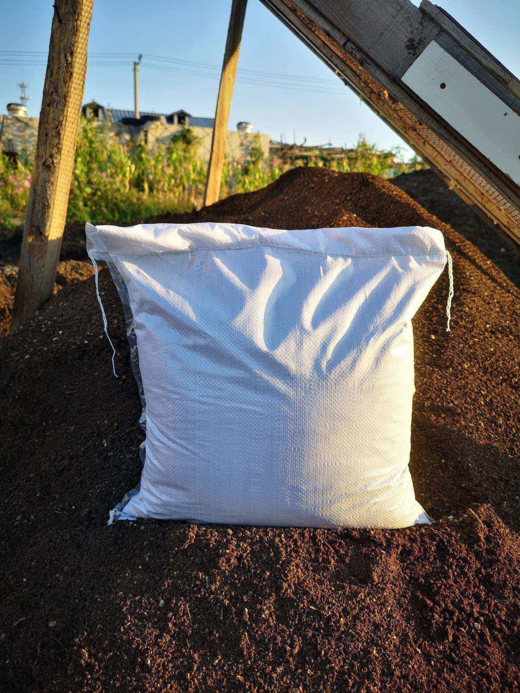 shxi纯羊粪12斤内蒙古堆肥发酵无臭有机农家肥料营养土肥蔬菜肥底定制