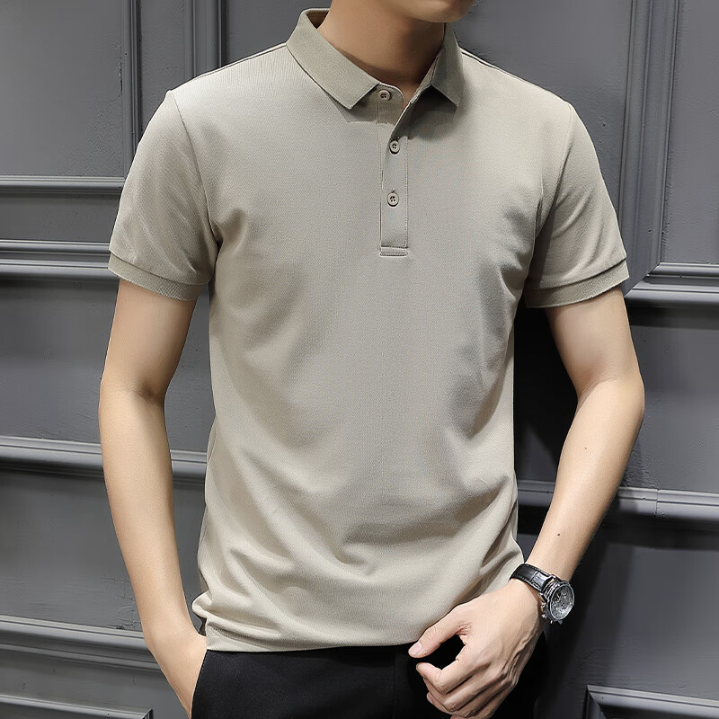 利郎 less is more利郎短袖t恤男士有领保罗翻领polo商务潮牌夏季薄款