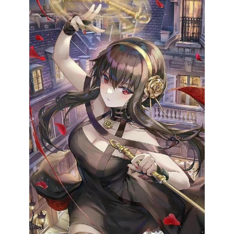 二次元动漫头像梦女约稿oc人设立绘定制q版卡通手绘代画漫画设计 下单