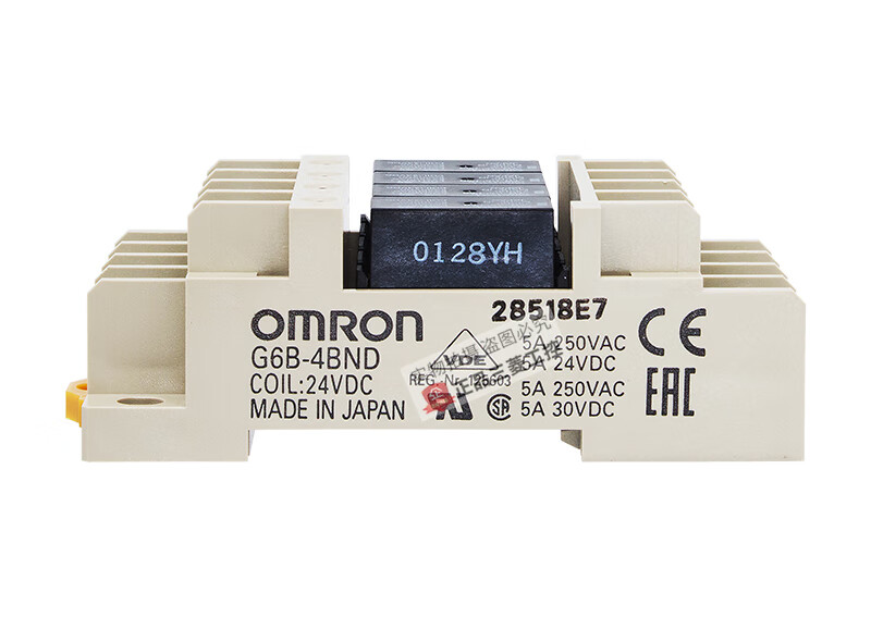 欧姆龙omronomron电磁继电器模组g6b-4bnd 47bnd 48 g6d-f4b dc24v