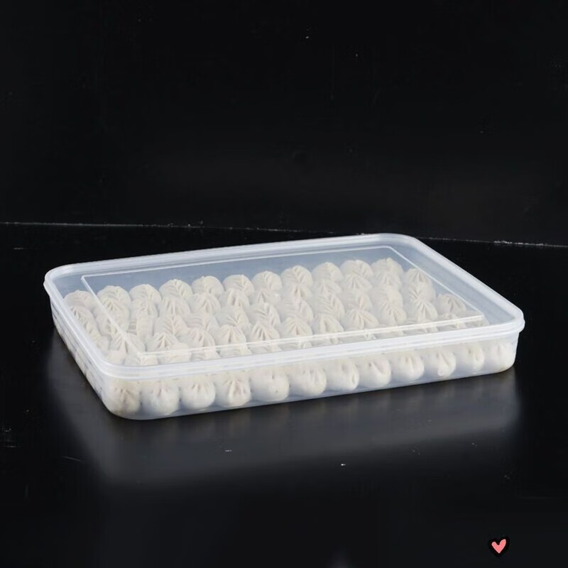 户璃德国防滑防风无痕塑料衣架挂衣架成人家用衣服架撑子晾晒衣挂晾衣 透明色【品质保证/食品级PP5】破损包赔 默认 1支 大号【一层一盖】（装饺子约40个）