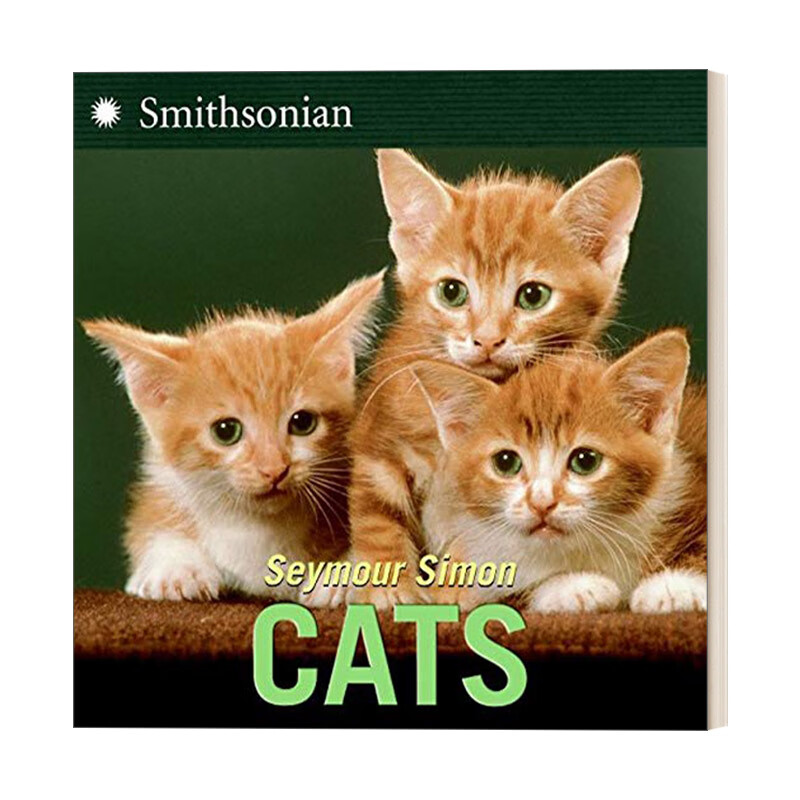 进口原版绘本 cats 科学博物馆 猫 自然科学科普绘本 stem读物 英文版