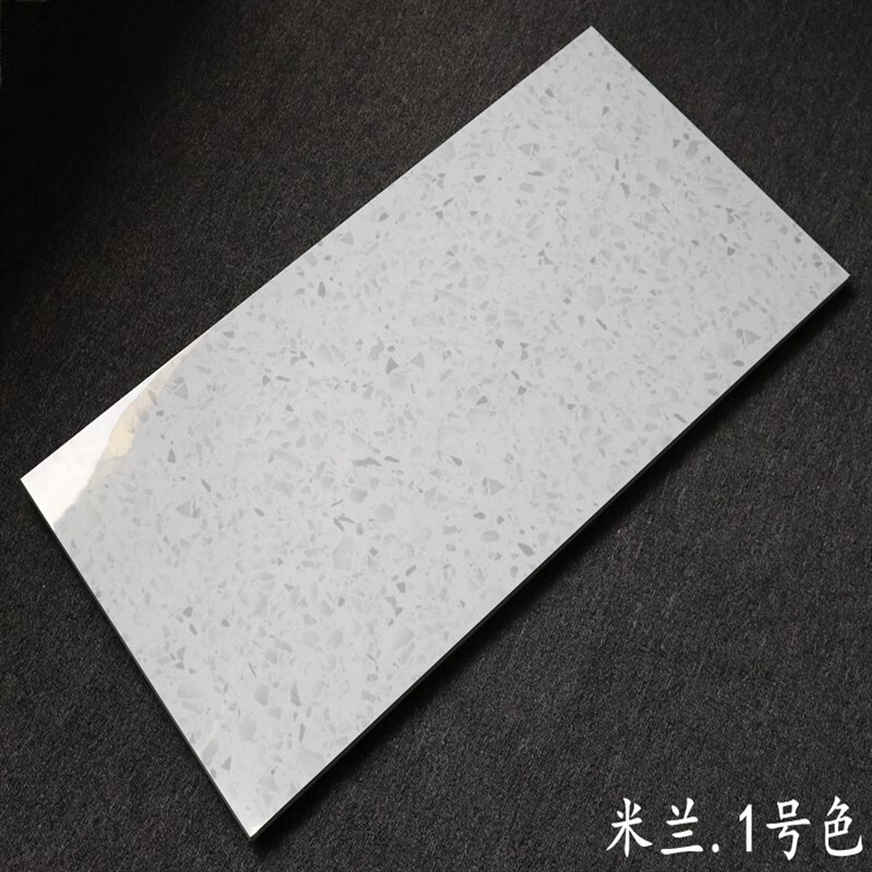 400x800彩色亮光水磨石瓷砖厨房卫生间墙砖600x1200灰色抛光地砖 米兰