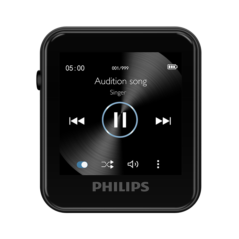 飞利浦(philips)mp3蓝牙音乐播放器小型便携式英语听力随身听学生版