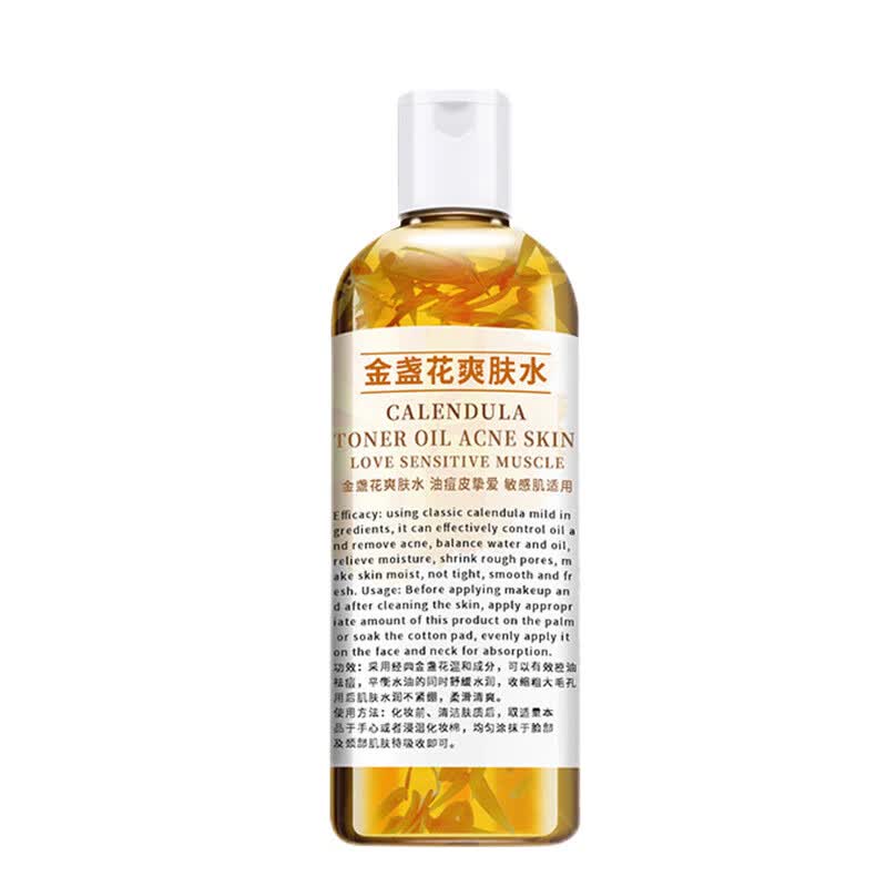 星星妍语金盏花爽肤水大容量清爽湿敷 500ml 金盏花爽肤水瓶（1瓶装）