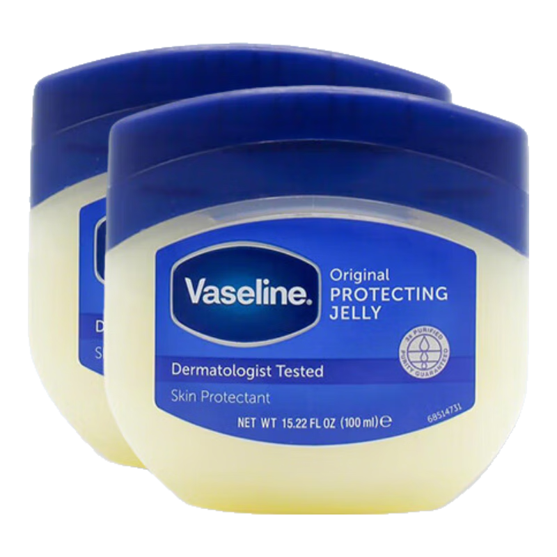 凡士林修護晶凍身體乳大白罐潤膚護手霜防干裂手足干裂男女士保濕滋潤 修護晶凍100ml*2罐