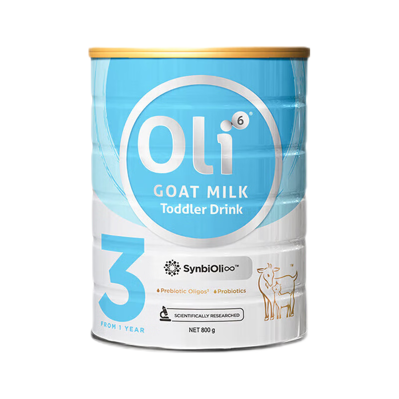 Oli6 穎睿澳6小羊罐純羊奶粉親和益生元5HMO嬰幼兒童配方澳洲升級版  3段3罐（1-3歲）26年8月到期