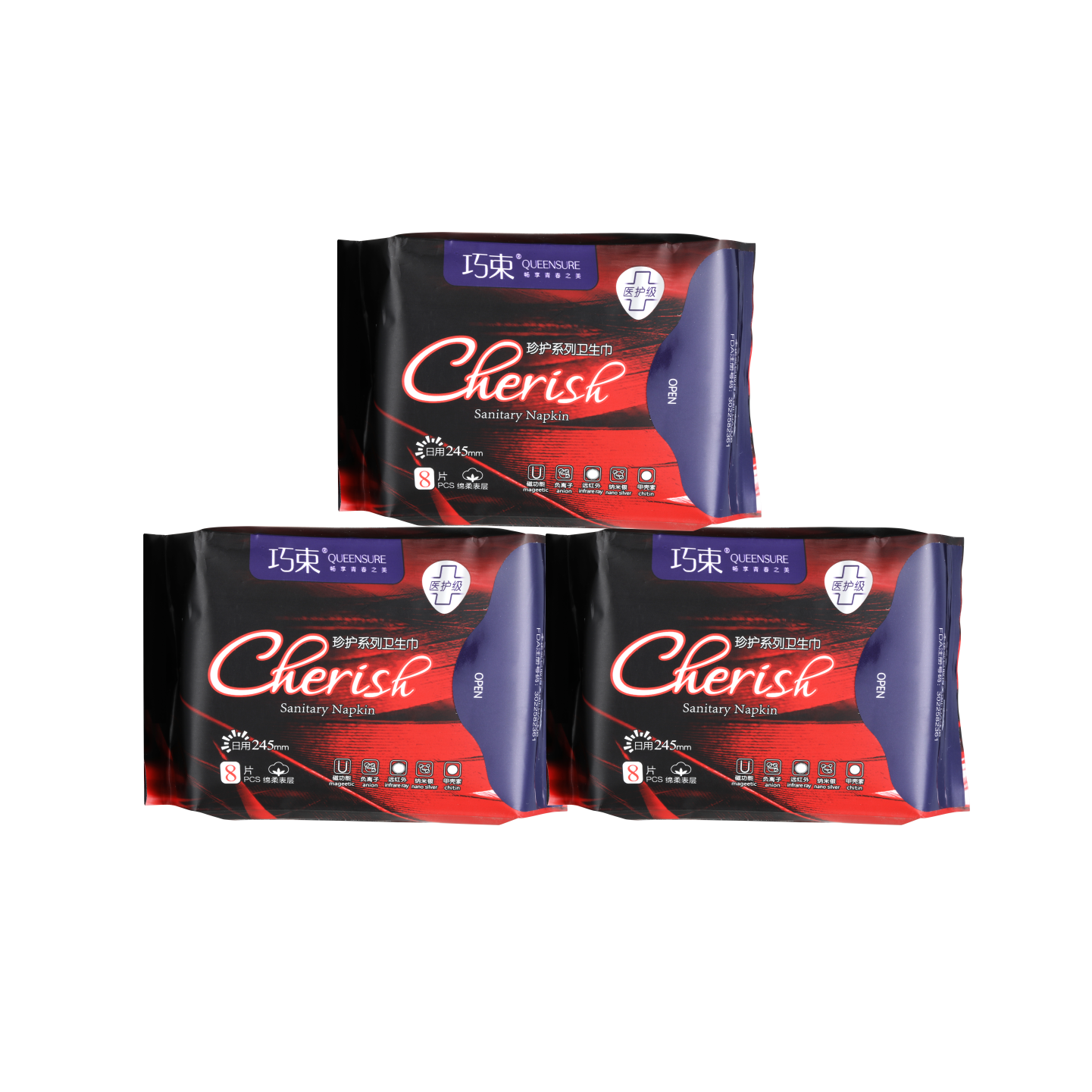 �����������¹��꡿ҽ��������������245mm���������͸����ҹ����� ������24Ƭ��245mm*3�� 28.5Ԫ