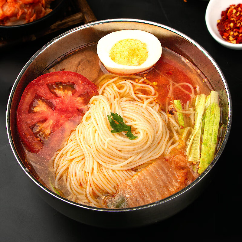 gjxbp朝鲜冷面速食大凉面正宗东北酸甜荞麦韩式特产韩国小吃食品烤