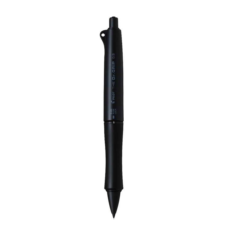 ���֣�PILOT��THE DR.GRIP BLACK ACCENT����ϵ��ҡҡ�Զ�Ǧ��Сѧ����ͯ�����ľ�HTDGB-13-MB 0.3 ��ʯ��