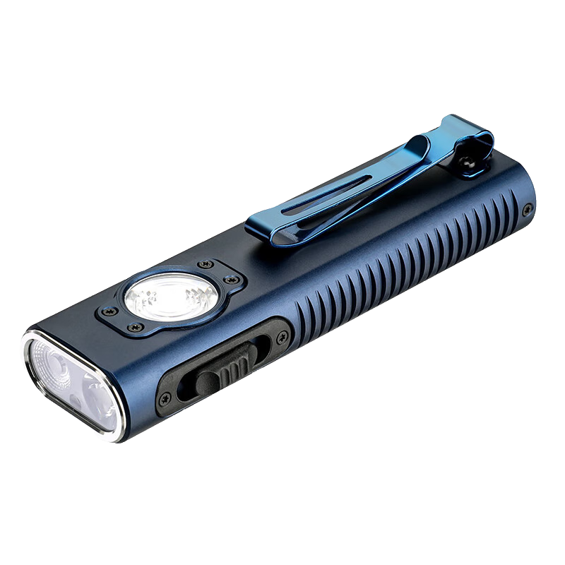 TrustFire手电筒强光多功能便携激光笔365nm鉴定伍德式紫光黄光磁吸工作灯 MINIX3标配深蓝色