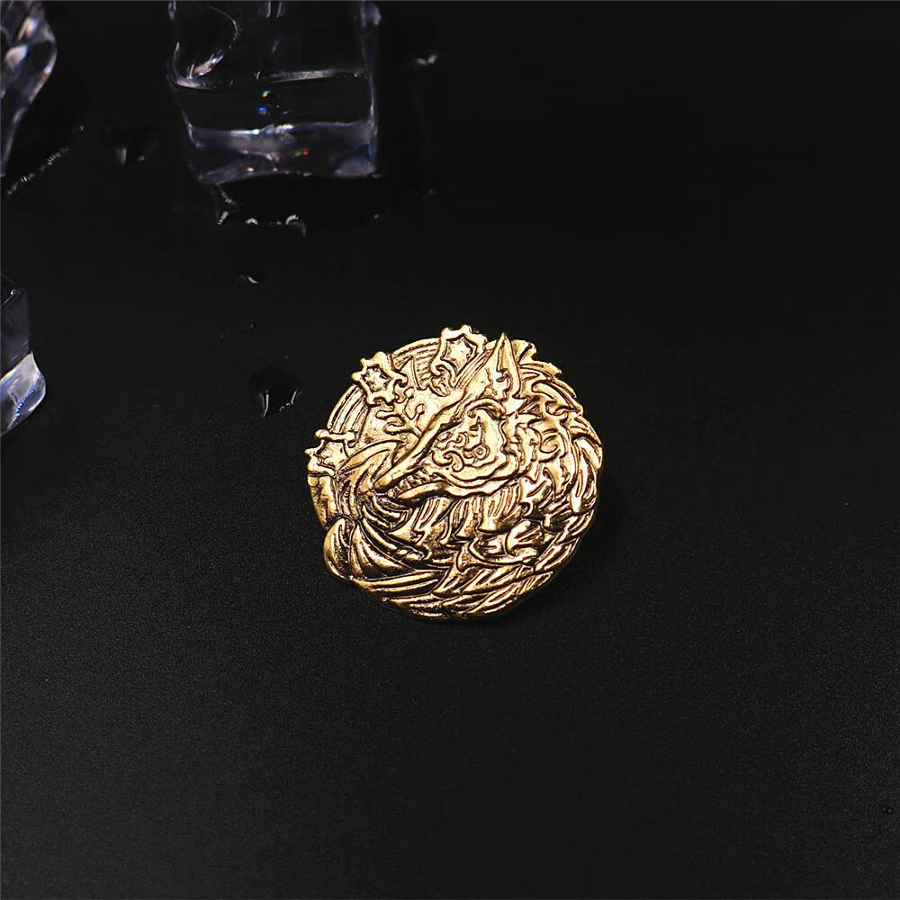 妙普乐权力的游戏周边冰与火之歌权力的游戏7周边家族徽章冰原狼龙史