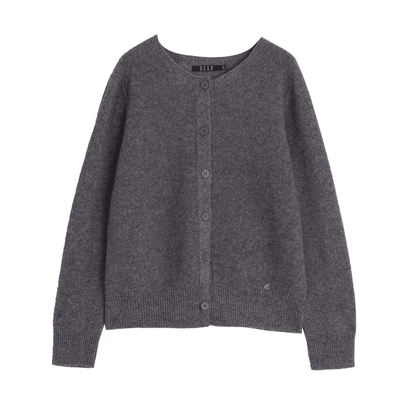 ELLE 100%����ë Բ��ë�¿��� ���ɫ L