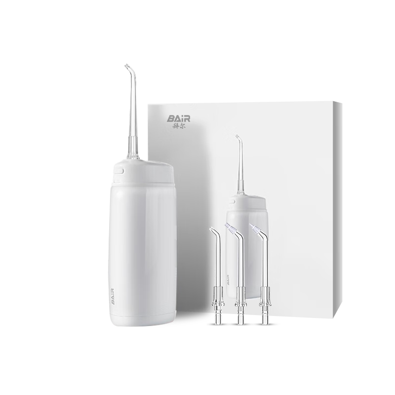 BAiR 拜尔 V2小不点 迷你冲牙器 便携式正畸电动洗牙器家用洁牙水牙线冲洗器 茉白