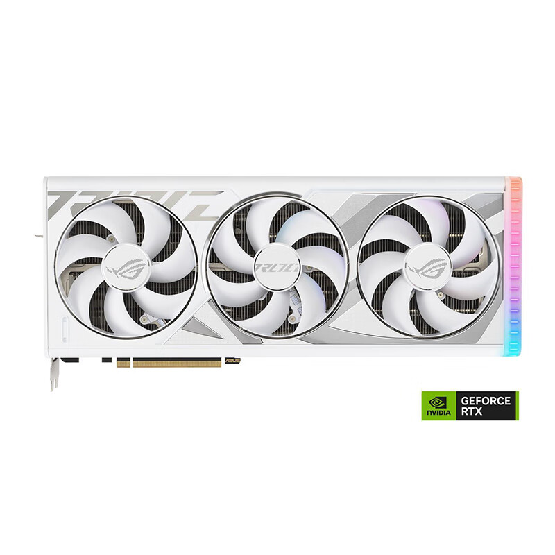 华硕（ASUS）ROG GeForce RTX 4090 OC 猛禽 游戏显卡 24G显存 4090 OC版白猛禽