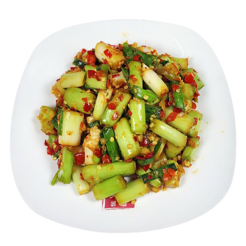 纳嘉新江西特产腌辣菜大蒜苗根须下饭菜大蒜杆辣椒酱剁椒速食菜酱菜