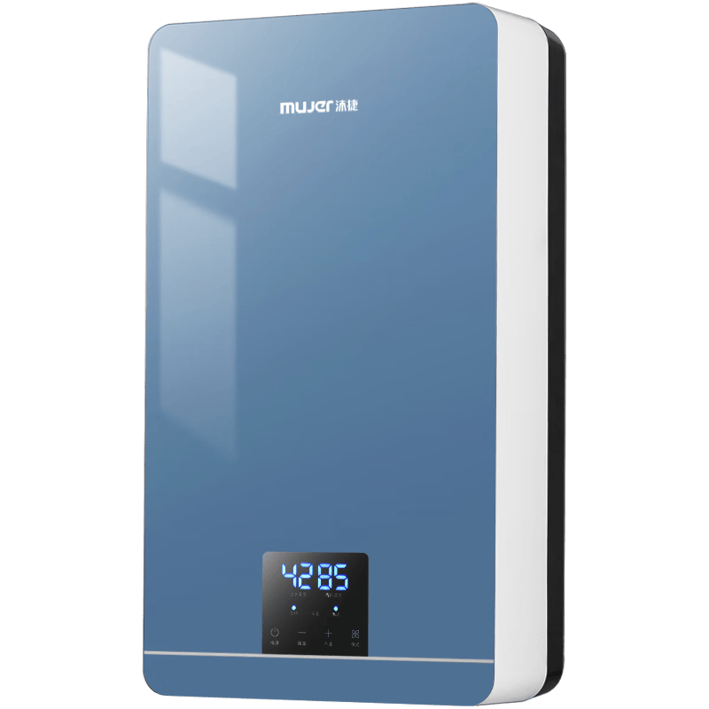 沐捷双模速热电热水器5500w智能恒温储水双胆水电分离xs8-5520