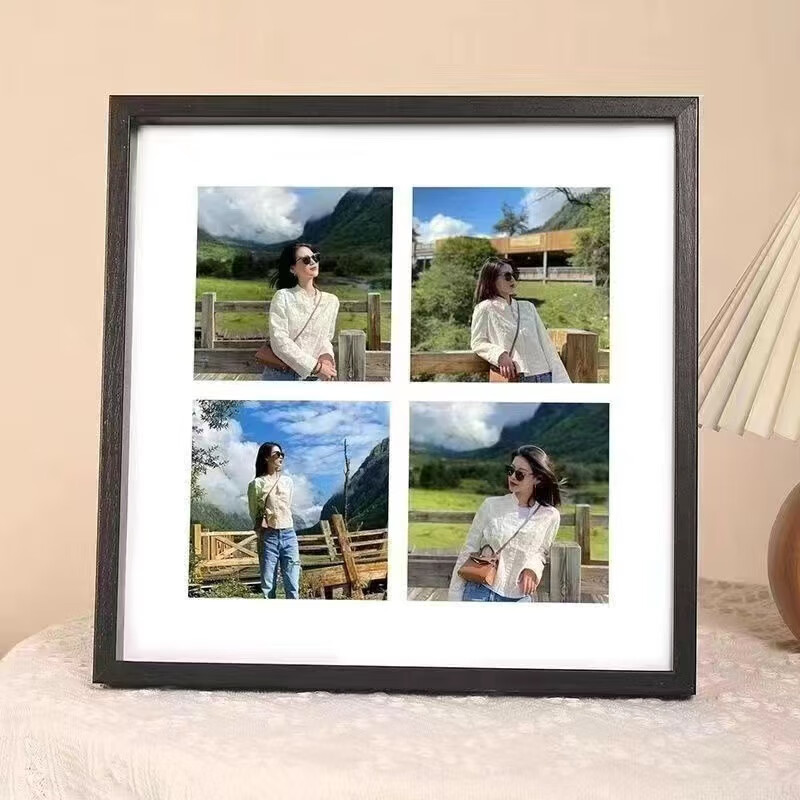 四宫格送洗照片 23*23cm