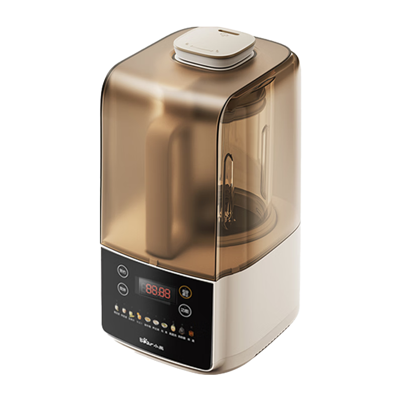 小熊（Bear）破壁机豆浆机榨汁机全自动新款免煮静音3-4人家用多功能免手洗杂粮五谷料理机辅食机 PBJ-F14K8