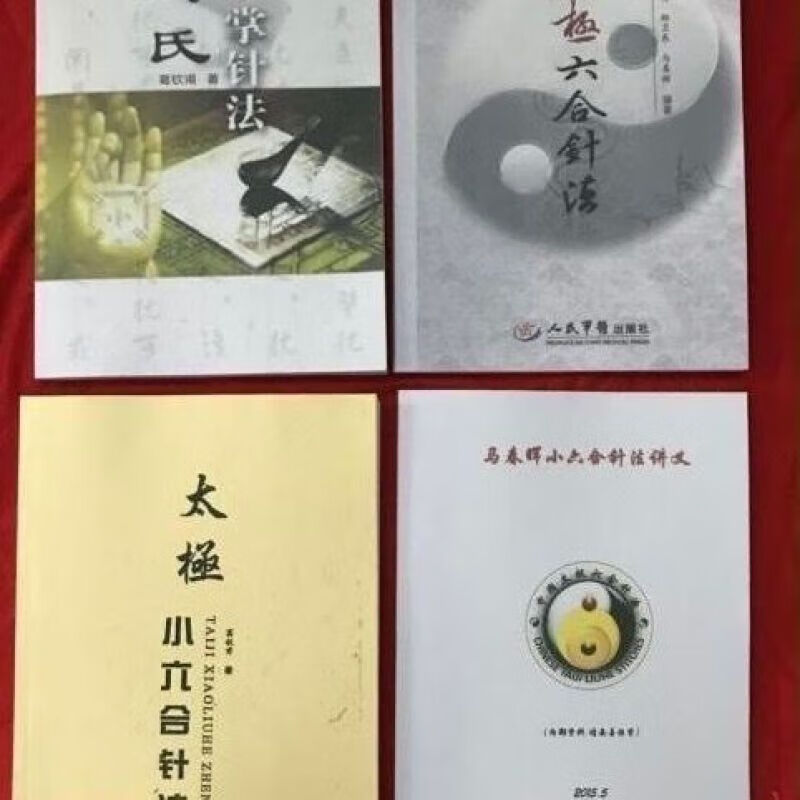 六合针法 小六合针法 小六合针法讲义 葛氏掌针法4本书 针法4本书