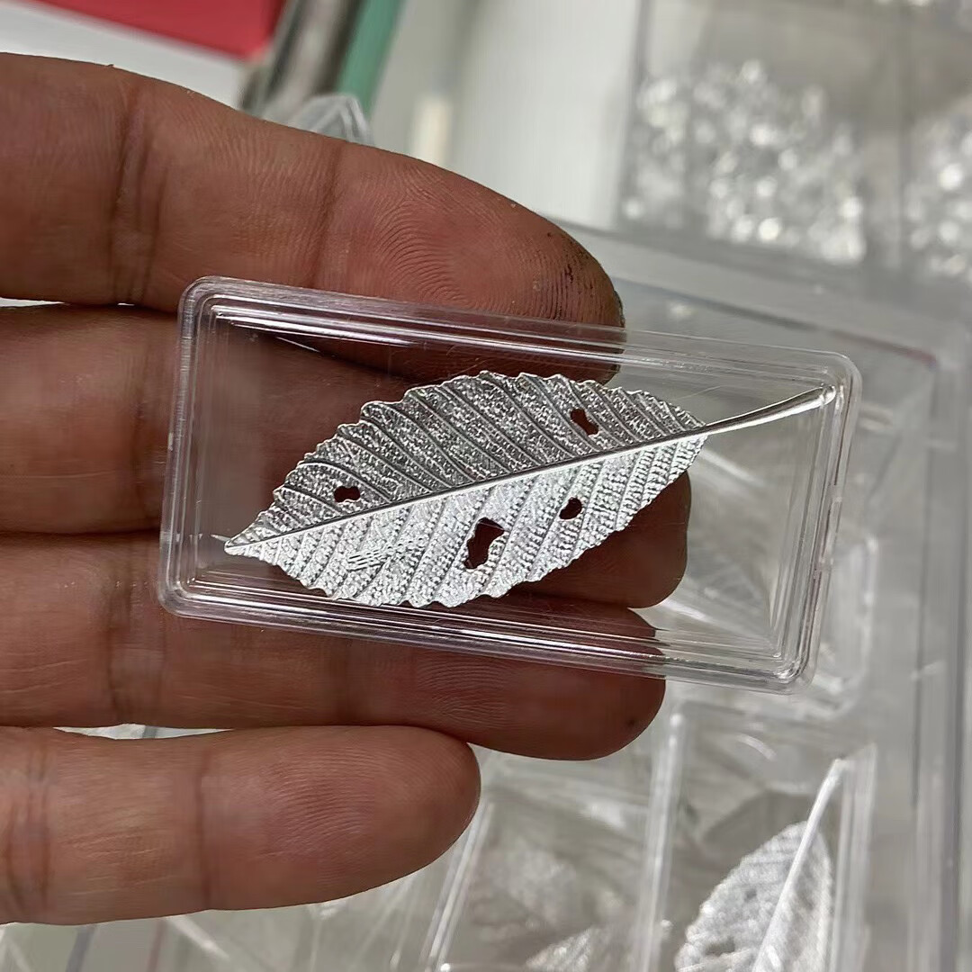 泡茶足银9999泡茶神器银叶子泡茶煮水专用软化水质泡茶杀菌 镂空叶子