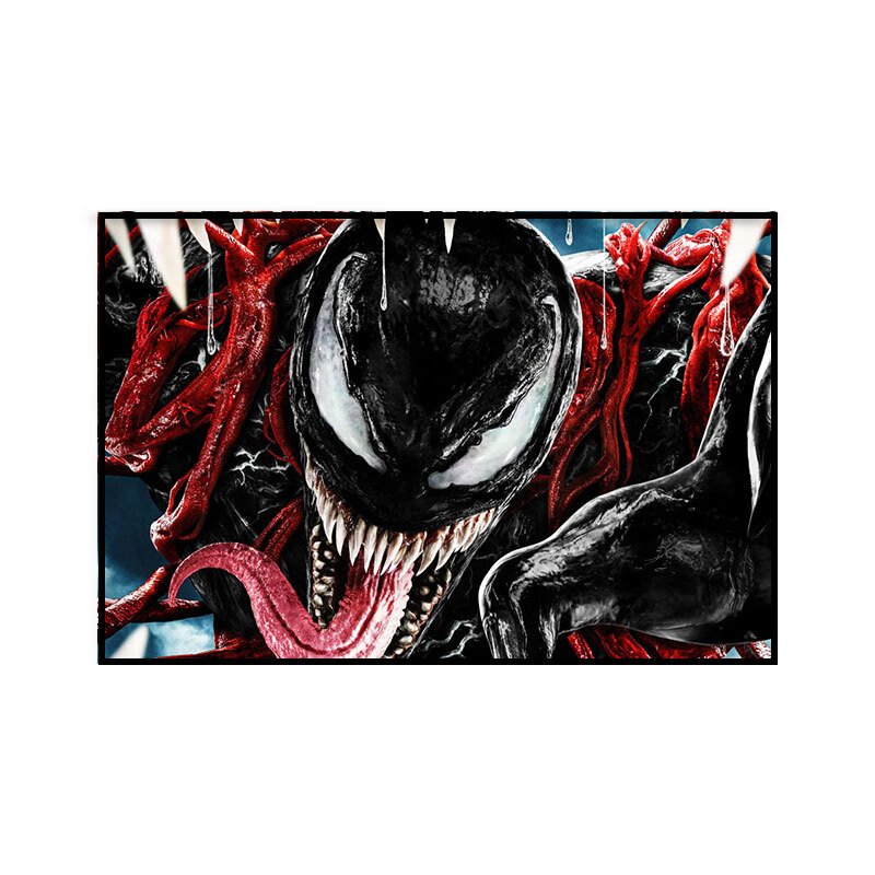毒液电影海报挂画男生宿舍卧室床头装饰画漫威漫画venom壁画 k01631-1