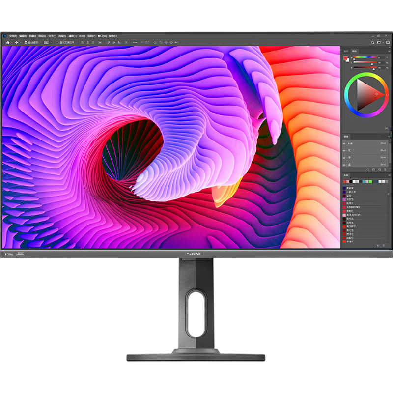 SANC 27Ӣ�� �칫��ʾ�� 2k IPS Type-C�ӿ� 65W������Ͷ�� ��ת����֧�� ������ĻT7Pro