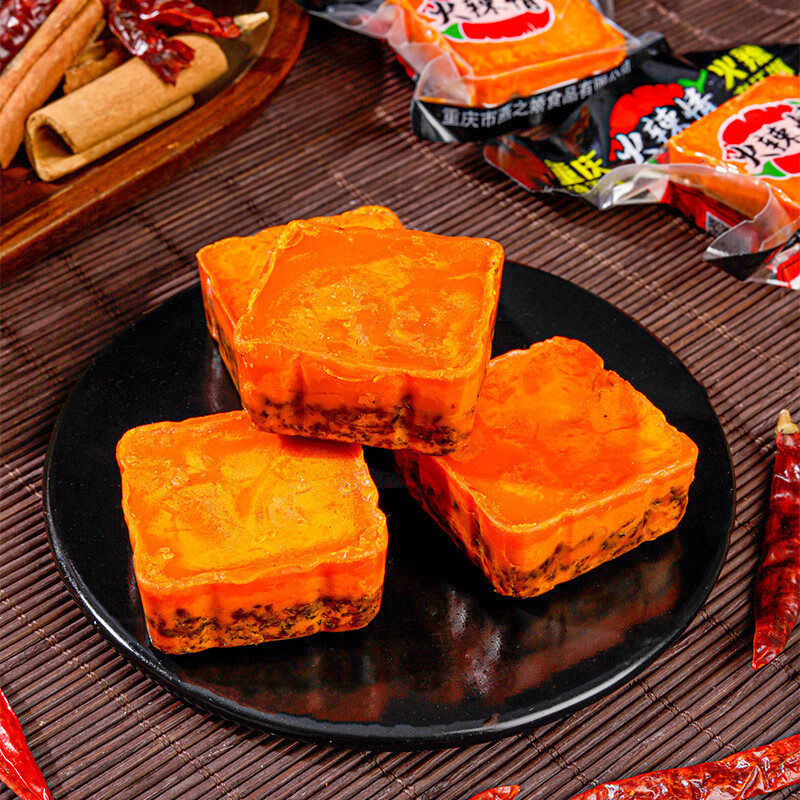 火辣情重庆火锅底料一人份独立小包装牛油麻辣家用调味料 麻辣50克 10包