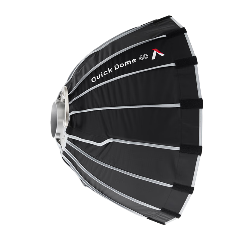 愛圖仕（Aputure） Quick Dome 60新一代快裝卡盤深口拋物線柔光箱 便捷攝影燈拍攝直播間美顏補(bǔ)光燈柔光罩