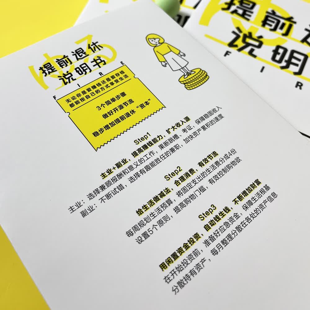 提前退休说明书详情图