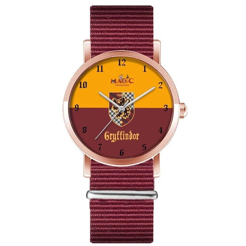 好沐音哈利波特手表哈利波特魔法学院格兰芬多电子表拉文克劳周边石英