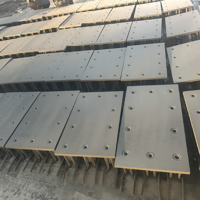 仁聚益高铁预埋件防落梁挡块 预埋套筒 u型筋套筒 20*750*400