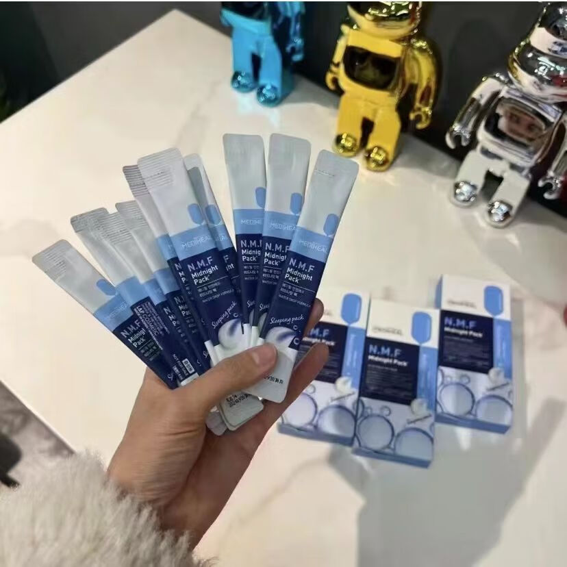 美迪惠尔韩国可莱丝睡眠面膜涂抹式免洗10条/盒 补水保湿滋润提亮身体