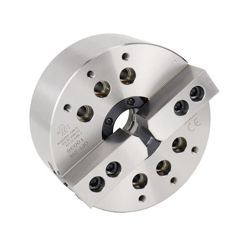 台湾千岛原装chandox两爪中空液压卡盘opt-205/206/208/210 二爪液压