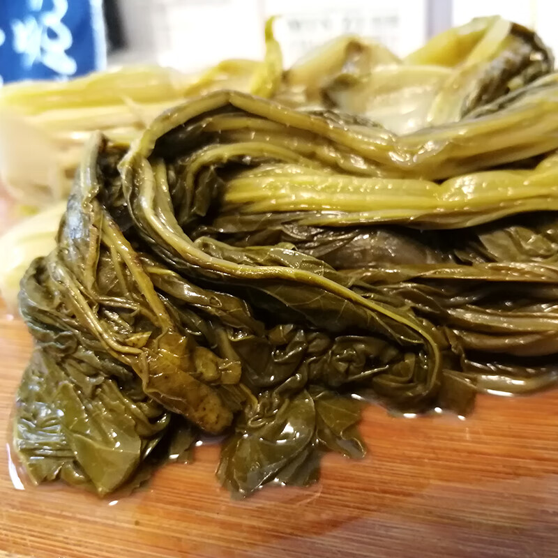轻即正宗贵州特产酸菜豆米农家毕节酸菜火锅青菜酸汤2斤 酸菜1斤装