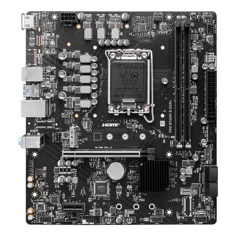 微星 PRO B760M-B DDR4 图 3