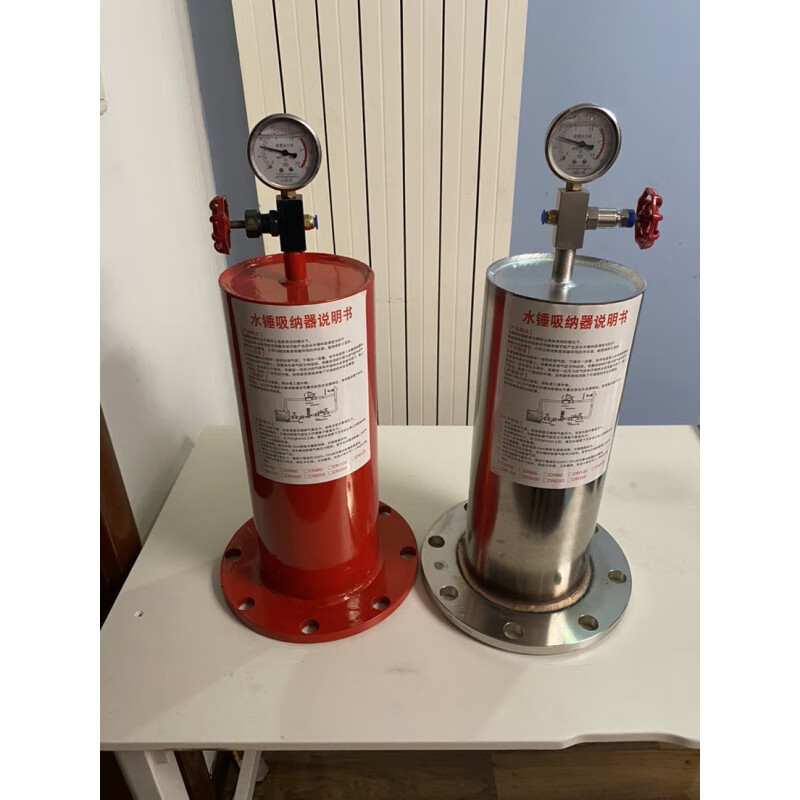 lism9000x-16活塞式水锤吸纳器水锤消除器碳钢不锈钢法兰沟槽 碳钢50