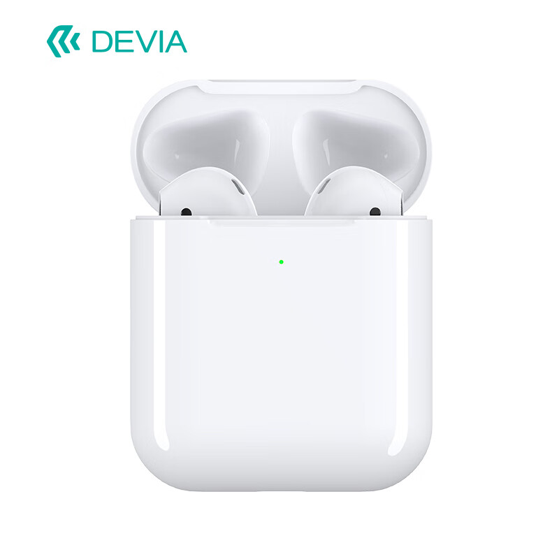 迪沃devia pods蓝牙耳机t02无线手机通用 白色