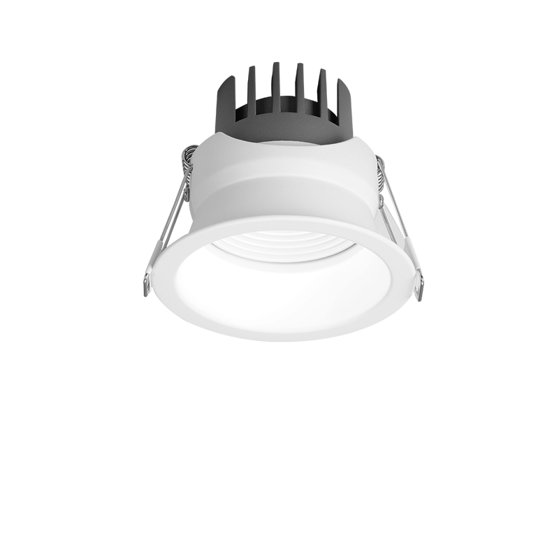 雷士照明(NVC)led射灯家用天花灯筒灯嵌入式深防眩洗墙灯压铸铝-白色-5瓦暖白光-秀峰