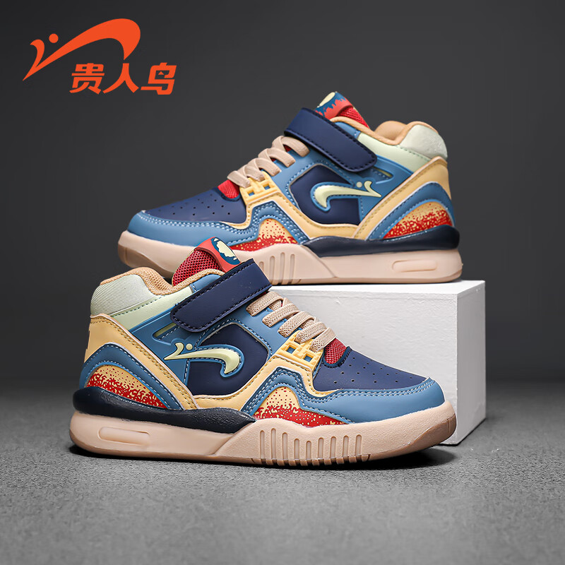 ���ڲ�����������ͯЬ2024�＾�¿��ͯ��Ь6-12���д�ͯ�����ٴ�߰��˶�Ь ţ��������Ь�� 37��