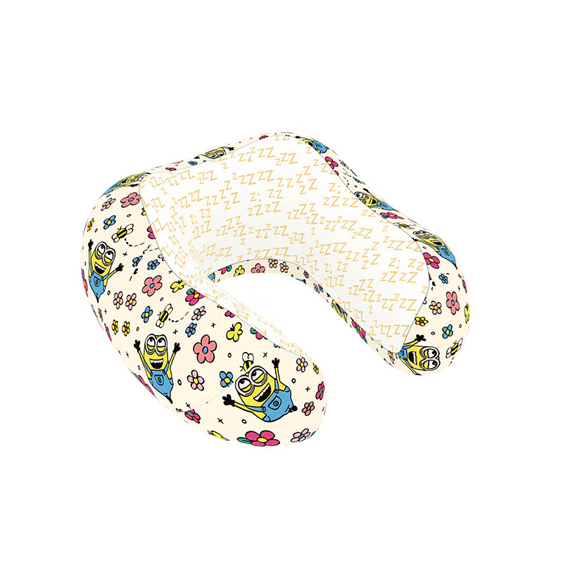 顾家家居小黄人大眼萌联名出行便携记忆棉凉感面料U型枕xj【专属】 【小黄人】U型枕