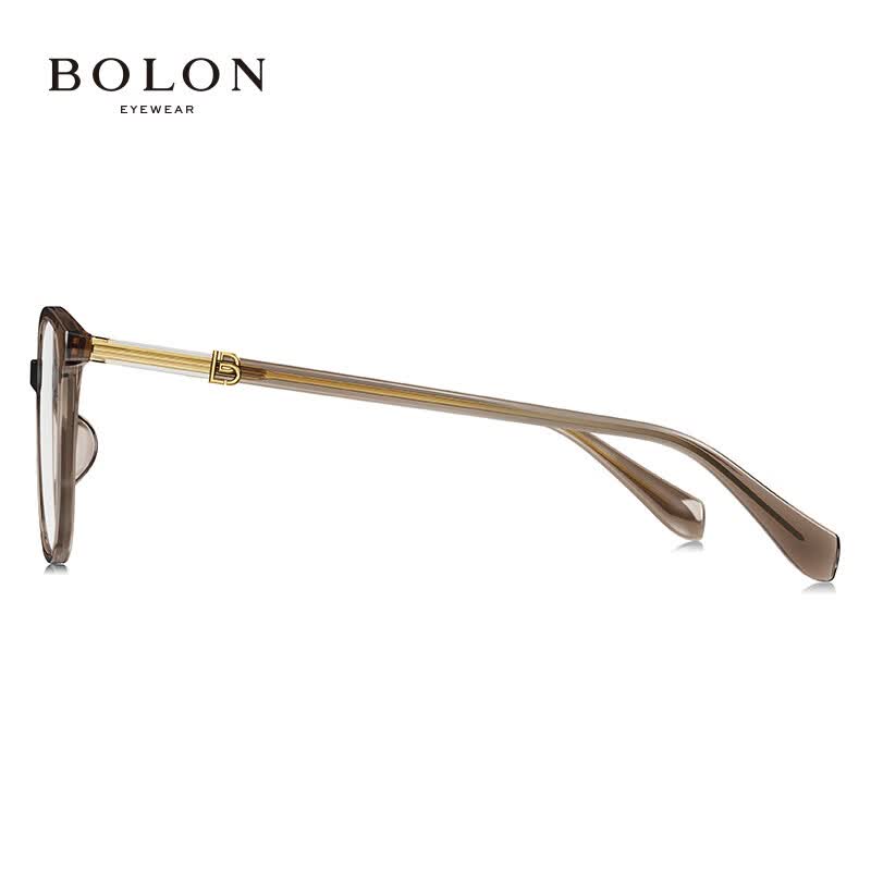 暴龙(BOLON)近视眼镜框 暴龙杨紫同款板材镜腿黑框素颜 暴龙眼镜 BJ5125 精选 B21-透棕色 此项仅单框-镜框支持试戴