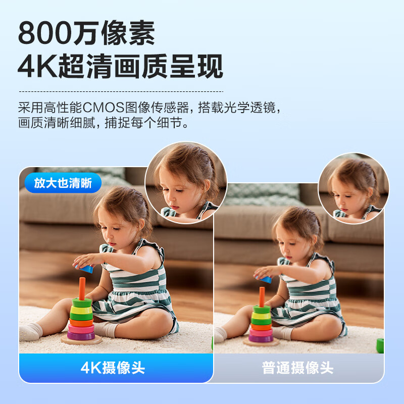 乐橙智能摄像头家用手机远程360无死角室内无线监控高清摄影 勿拍 256GB