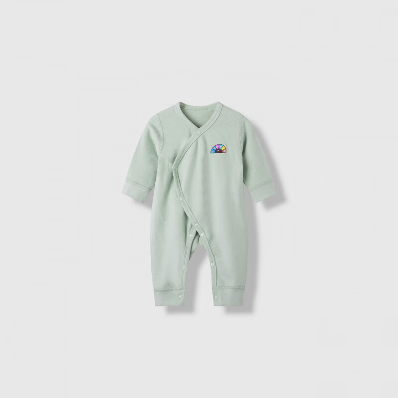 Kordear【孕妈有礼2.0】-新客39.9起-咨询-婴儿德绒连体衣宝宝保暖哈衣 芝士黄 66cm 【身高59-66cm 体重12-15斤】