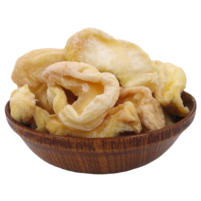 淳束【原味 無添加劑】新疆特產(chǎn)水蜜桃干白桃干果脯蜜餞健康休閑零食 500g（一罐）